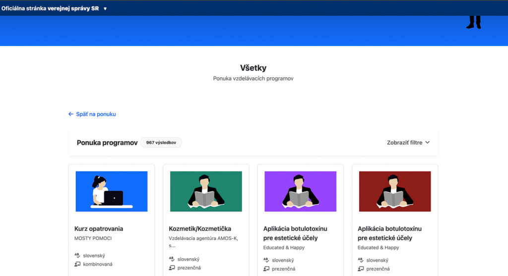 Individuálne vzdelávacie účty, štátny príspevok 200 eur, certifikované kurzy fotografovania